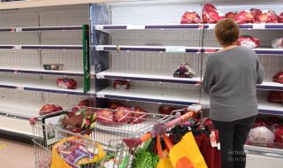 Дефицит на стоки в супермаркетите