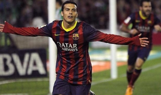 Педро подари победата на Барса