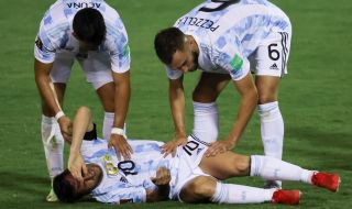 Зверска балтия срещу Меси при четвъртата победа на Аржентина в квалификациите (ВИДЕО)