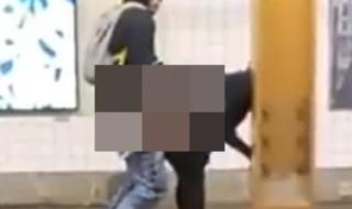 Двойка се отдаде на секс в празното заради пандемията метро