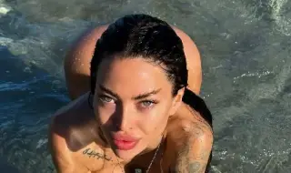 Алена пак предизвика мъжете с нова еротична фотосесия