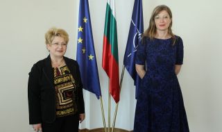 Захариева се срещна с новия румънски посланик