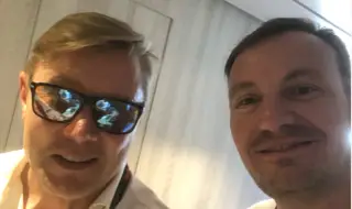 Боби Манекена се похвали, че гледа Формула 1 с Мика Хакинен (СНИМКА+ВИДЕО)