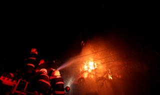 Голям пожар в Халкидики - Октомври 2018