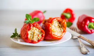 Рецепта на деня: Постни пълнени чушки с ориз