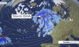 Поредна буря се насочва към Обединеното кралство