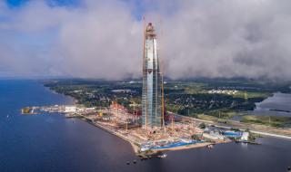 Най-високият небостъргач в Европа (ВИДЕО)