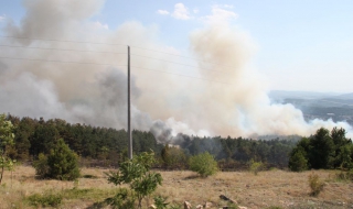 Пожар край Арбанаси