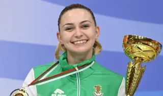 Тодор Стойчев и Йоана Илиева взеха златото на сабя за Купа България