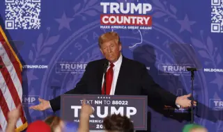 Доналд Тръмп спечели първичните избори на републиканската партия в Ню Хемпшир ВИДЕО