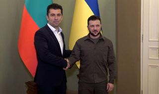 Зеленски: Благодаря на България за подкрепата за присъединяването на Украйна в ЕС 