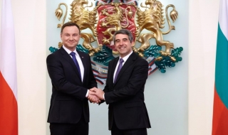 Анджей Дуда с орден "Стара планина"