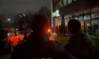 Младежи ГЕРБ причакаха Кирил Петков пред bTV