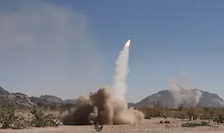 Израелската армия свали ракета, изстреляна от Йемен