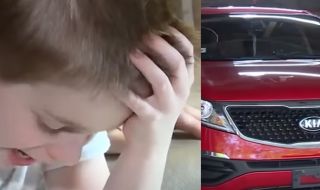 7-годишен подкара „джипа“ на родителите си и сътвори хаос (ВИДЕО)