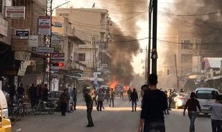 Бомбено нападение срещу военен автобус в центъра на Дамаск