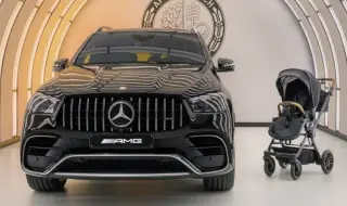 Mercedes превръща бебешката количка в еталон за лукс