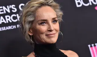 Шарън Стоун издаде с кого е била най-хубавата ѝ филмова целувка