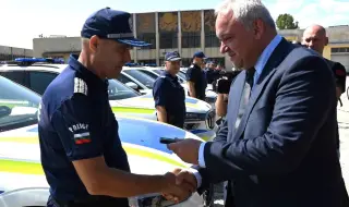 ОДМВР-София получи 15 нови автомобила