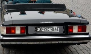 Нови регистрационни номера на коли в Русия