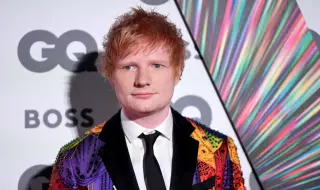 Ед Шийрън изненада с драстична промяна - обръсна рижавата си грива (СНИМКИ)