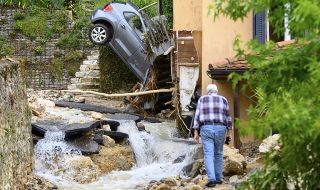 Гръмотевични бури, градушки и наводнения в Европа