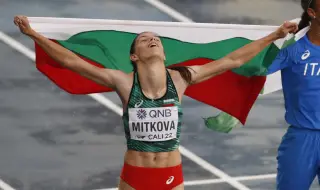 Страхотен успех за Пламена Миткова: Първа на скок дължина на турнир в Словакия - СНИМКИ
