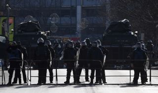 Македонската полиция на крак