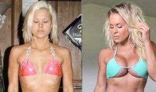 Фитнес модел показа как изглеждат 10 кг. разлика върху собственото ѝ тяло (СНИМКА)