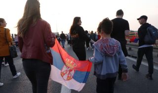 Нов протест в Белград срещу насилието в Сърбия, отново поискаха оставката на Вучич