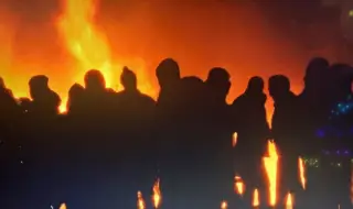 Над 10 задържани при безредиците след края на мирния протест в София