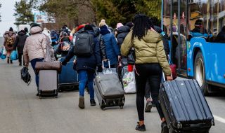 Около 2550 души са избягали от Украйна вчера
