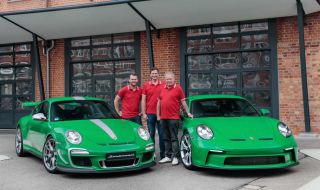 Porsche кръсти цвят на един от дългогодишните си клиенти