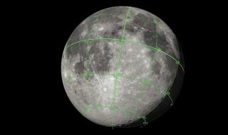 НАСА представи 3D-дигитализирана карта на лунната повърхност