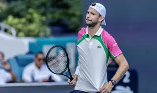 Гръмотевични облаци над Маями спряха старта на Григор Димитров в Мастърс 1000