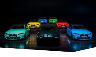 BMW показа палитра от цветове за новите М3 и М4