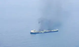 Oil tanker catches fire in Baltic Sea off northern Germany 