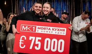 Андония и Мартин грабнаха голямата победа в „Моята кухня е номер едно“ 