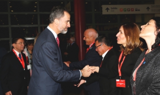 Ангелкова се срещна с краля на Испания