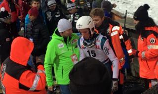 Тежко падане на ски звезда шокира феновете на зимните спортове (ВИДЕО)