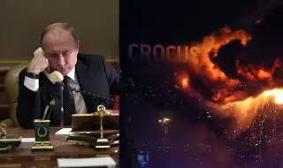 Нова теория разтърси Русия: Путин стои зад клането в „Крокус сити хол“