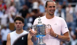 Александър Зверев покори US Open след зрелищен финал с Бен Шелтън