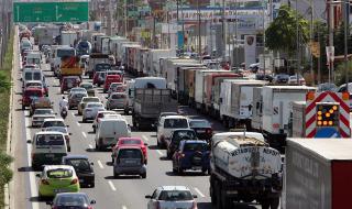 Извънредни мерки за движение по пътищата в Гърция