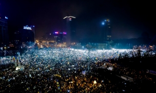 Половин милион румънци излязоха по улиците
