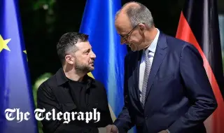 Zelensky discussed his next steps with Merz before heading to the White House 