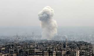 Въздушно отмъщение за Париж в Сирия