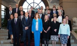 Румен Радев  се срещна с посланиците от ЕС