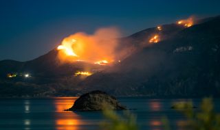 Гърция отчита огромно нарастване на горските пожари през първото тримесечие 