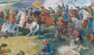 27 юни 1709 г. Петър I разбива шведите при Полтава