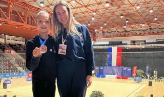 Виктория Евтимова взе сребро на първенството на Франция по художествена гимнастика